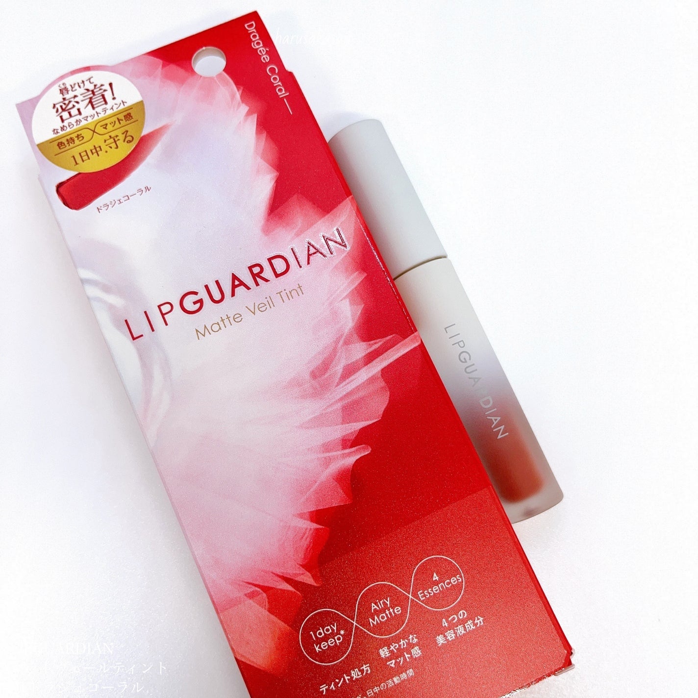 マットヴェールティント/LIPGUARDIAN/リップティントを使ったクチコミ(4枚目)