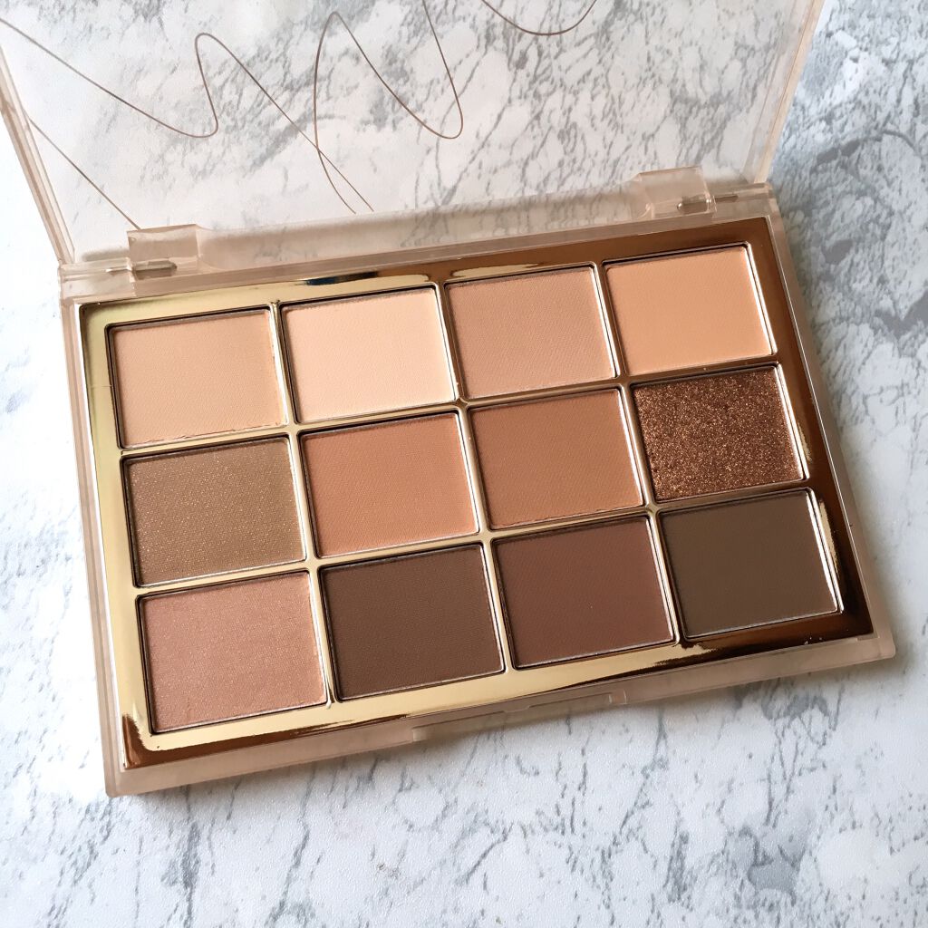 ソフトブラーリングアイパレット/wakemake/アイシャドウパレットを使ったクチコミ(3枚目)