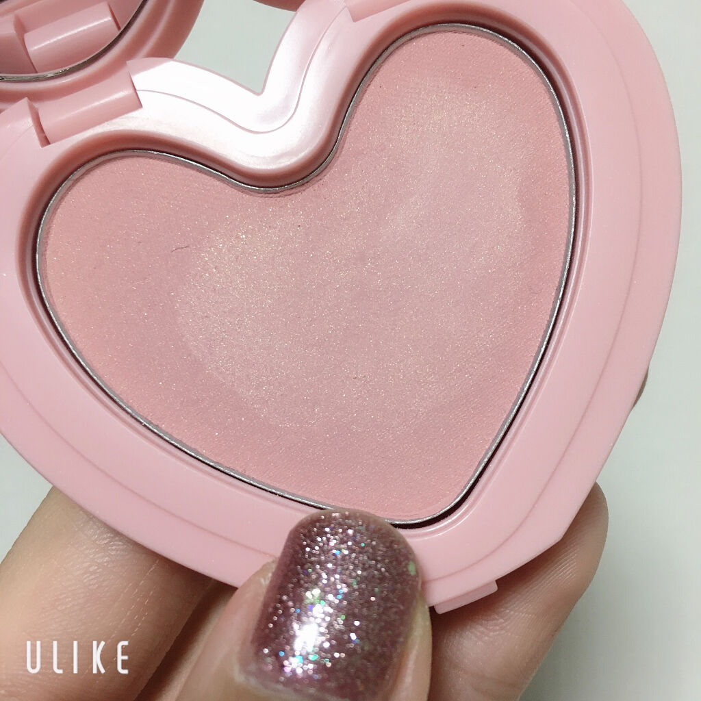 Luv Beam Cheek/lilybyred/パウダーチークを使ったクチコミ（2枚目）