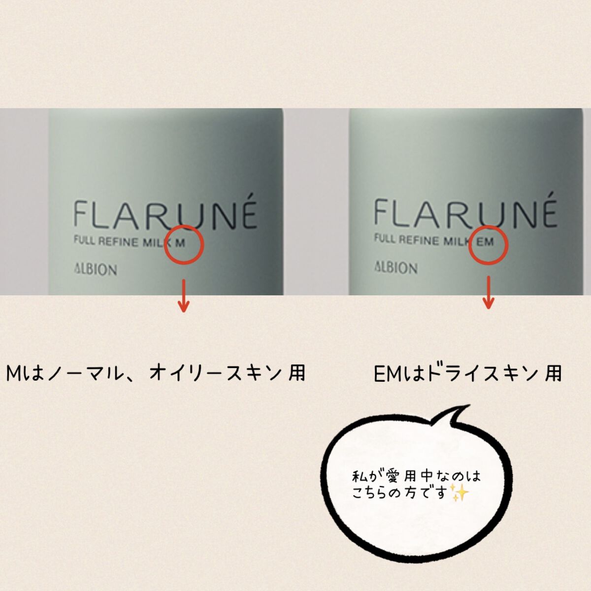 フラルネ フルリファイン ミルク EM/ALBION/乳液を使ったクチコミ（3枚目）