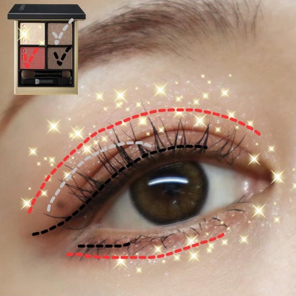 シグニチャー カラー アイズ/SUQQU/アイシャドウパレットを使ったクチコミ(3枚目)