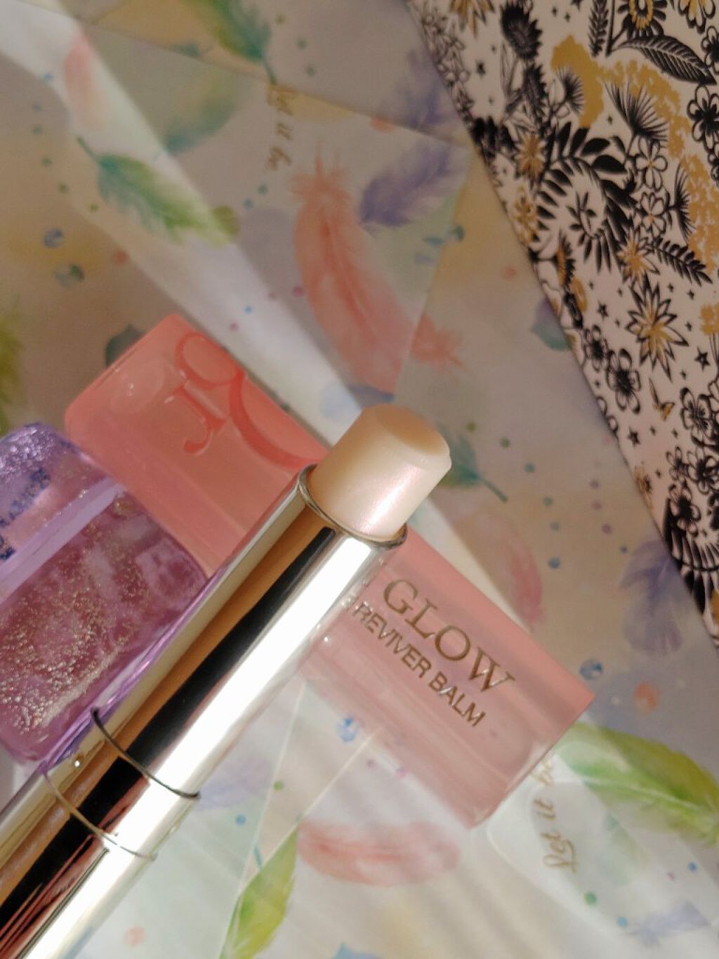 ディオール アディクト リップ グロウ 027 オパール (スプリング コレクション2022数量限定色)（生産終了）/Dior/リップバームを使ったクチコミ（2枚目）