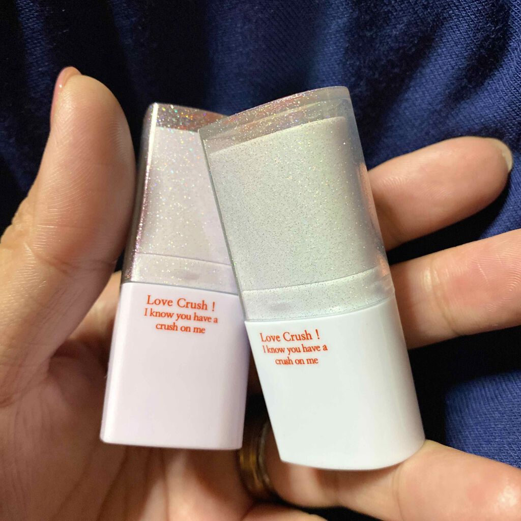 ラブクラッシュ ハートスティック ハイライト/Merrymonde/ジェル・クリームチークを使ったクチコミ（2枚目）