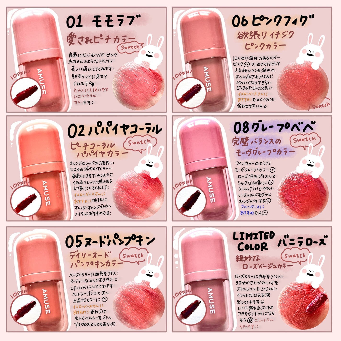 べべティント/AMUSE/リップティントを使ったクチコミ(2枚目)