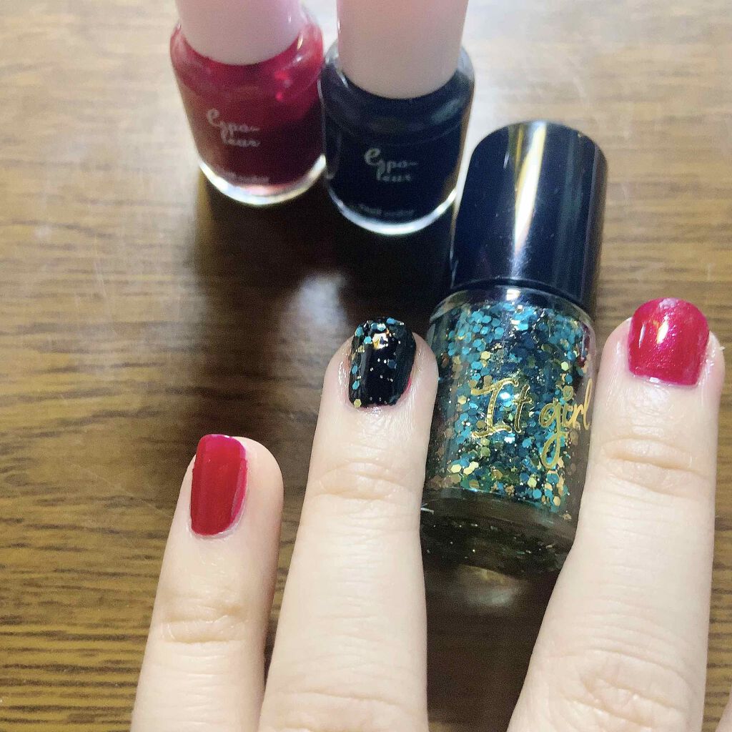 エスポルール ネイルポリッシュ/エスポルール/マニキュアを使ったクチコミ（2枚目）