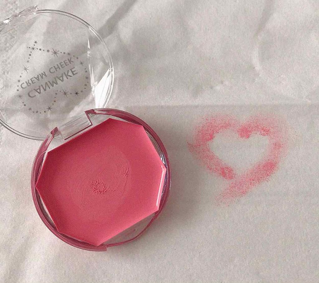 クリームチーク/キャンメイク/ジェル・クリームチークを使ったクチコミ（1枚目）