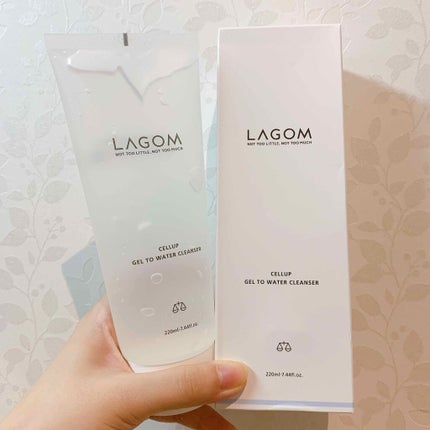 ラゴム ジェルトゥウォーター クレンザー(朝用洗顔)/LAGOM /その他洗顔料を使ったクチコミ(1枚目)