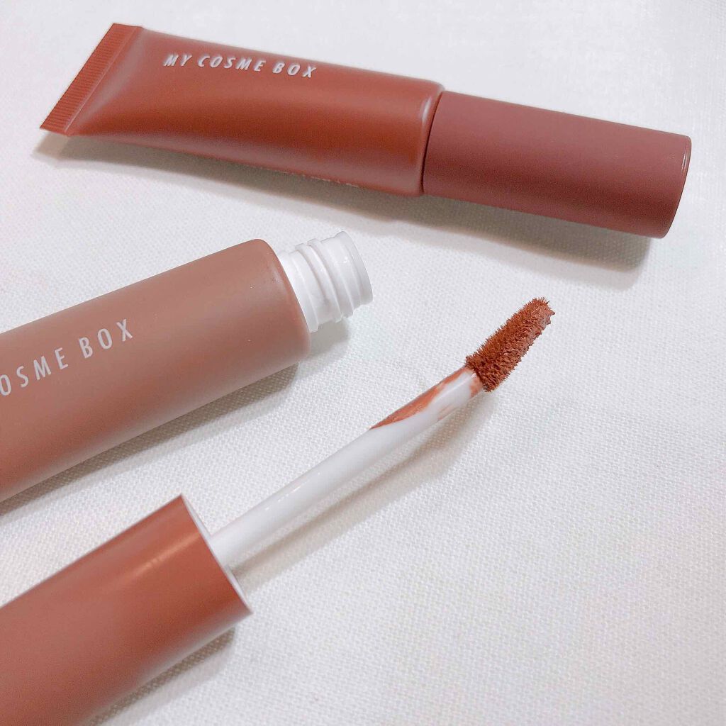 マイマットリップペイント/MY COSME BOX/口紅を使ったクチコミ(4枚目)