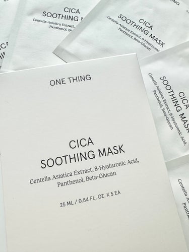 CICAスージングマスク/ONE THING/シートマスク・パックを使ったクチコミ（4枚目）