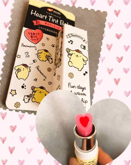 ハートティントバーム/ドド/口紅を使ったクチコミ(1枚目)