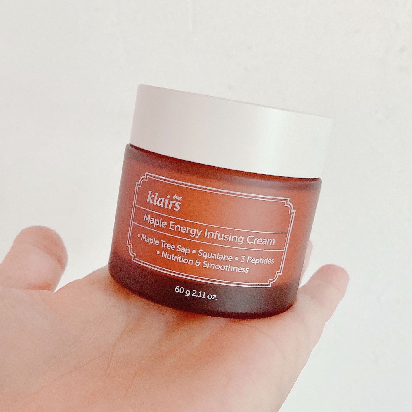 メープルエナジーインフュージングクリーム/Klairs/フェイスクリームを使ったクチコミ(1枚目)