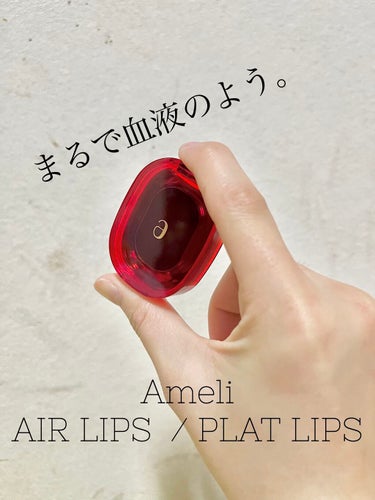 AIR LIPS 814 VAMPIRE /Ameli/口紅を使ったクチコミ（1枚目）