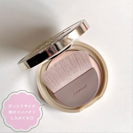 マシュマロフィニッシュパウダーブラシ/キャンメイク/メイクブラシを使ったクチコミ(2枚目)