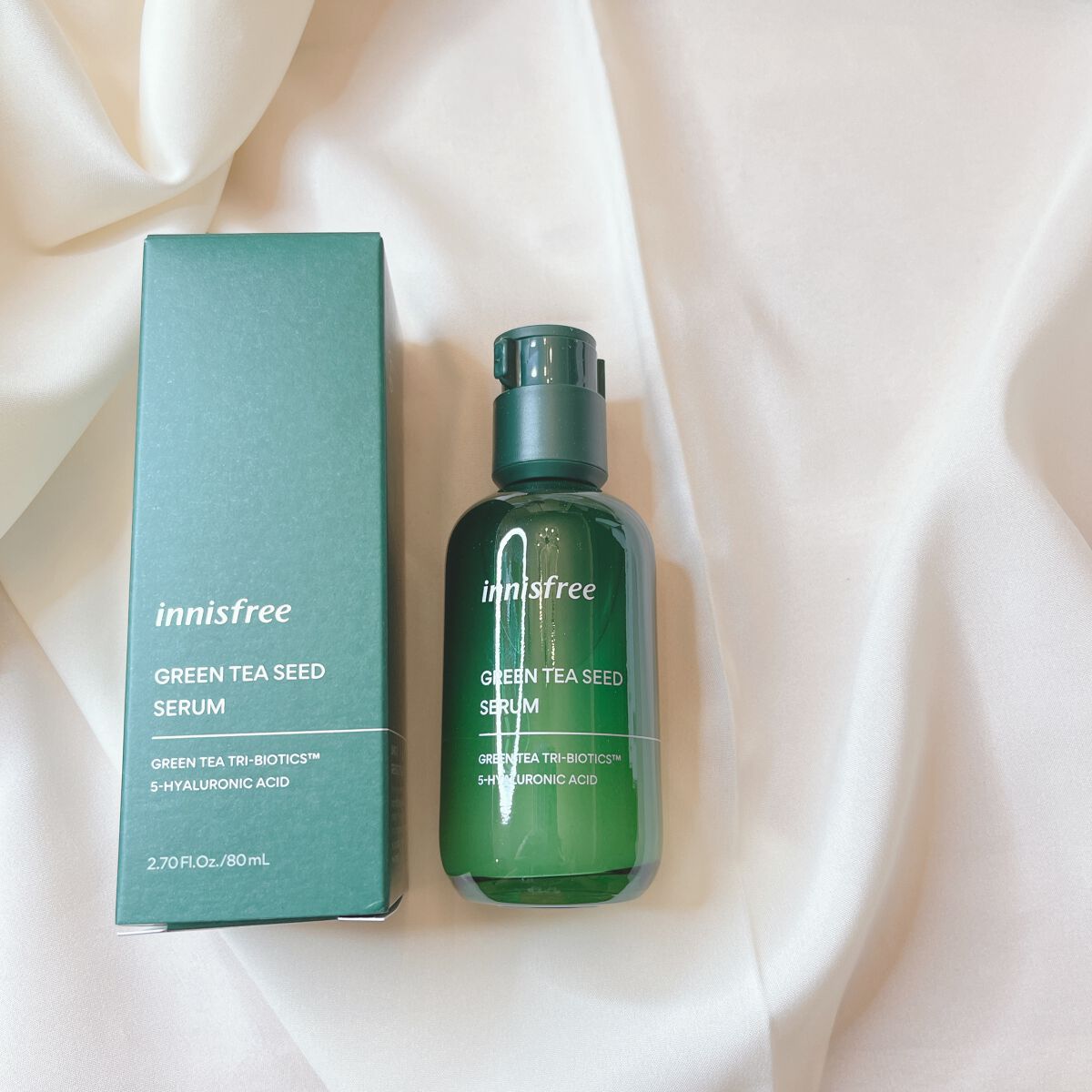 グリーンティーシード セラム N/innisfree/美容液を使ったクチコミ(6枚目)