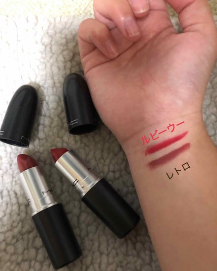 リップスティック/M・A・C/口紅を使ったクチコミ(2枚目)