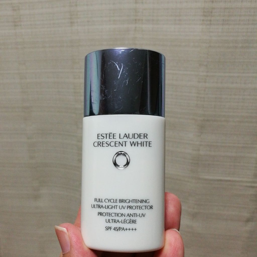 エスティローダー クレッセント ホワイト UV ベース 試してみたクレッセント ホワイト UV プロテクター ESTEE LAUDERの