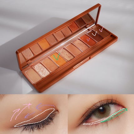 プレイカラー アイシャドウ/ETUDE/アイシャドウパレットを使ったクチコミ(4枚目)