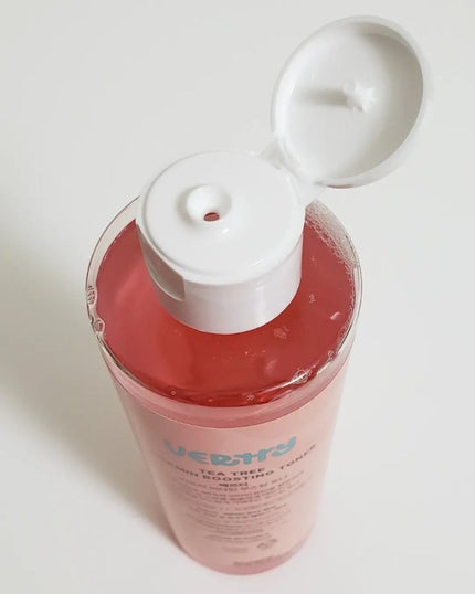 ティーツリー88%ビタミンブースティングトナー/Vertty/化粧水を使ったクチコミ(4枚目)