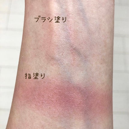 メルティング パウダー ブラッシュ/SUQQU/パウダーチークを使ったクチコミ(2枚目)