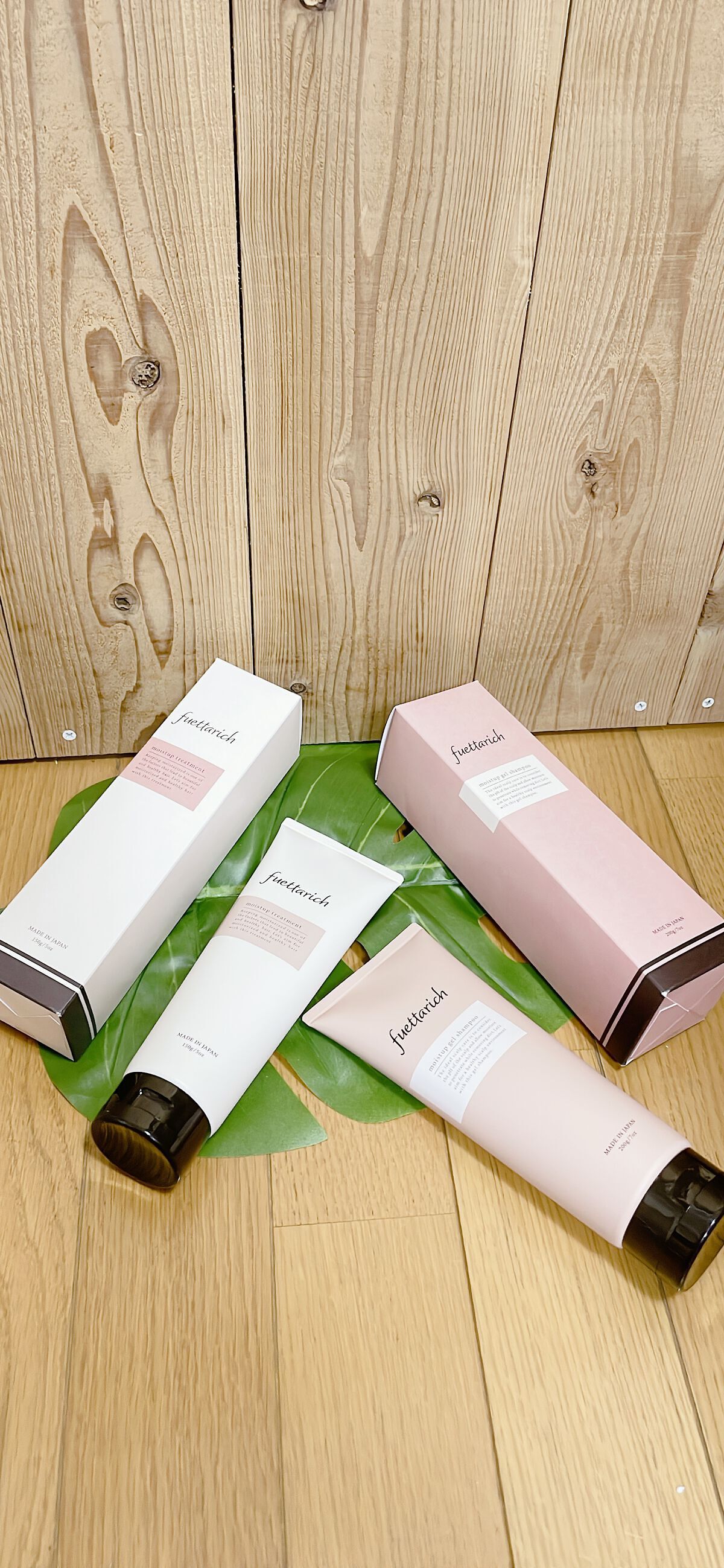 モイストアップ ジェル シャンプー/トリートメント/fuettarich (フエッタリッチ)/サロンシャンプーを使ったクチコミ（1枚目）