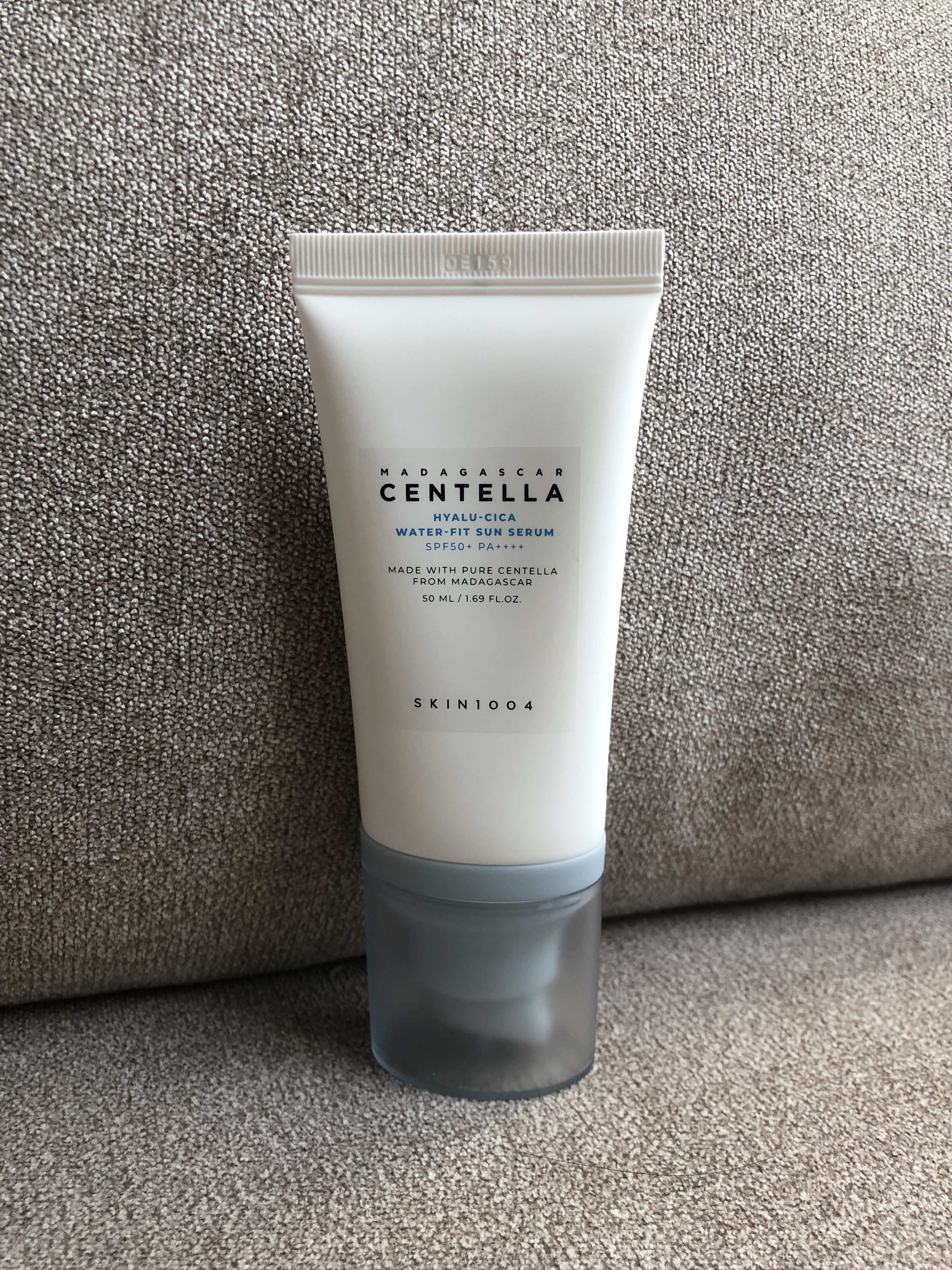 ヒアルーシカ ウォーターフィット サンセラム/SKIN1004/日焼け止めローションを使ったクチコミ（1枚目）