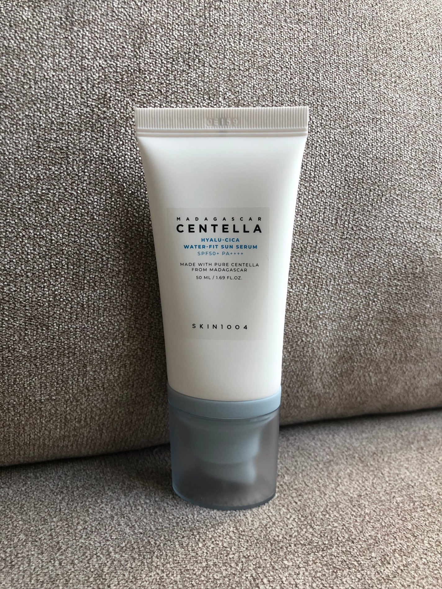 ヒアルーシカ ウォーターフィット サンセラム/SKIN1004/日焼け止めローションを使ったクチコミ(1枚目)