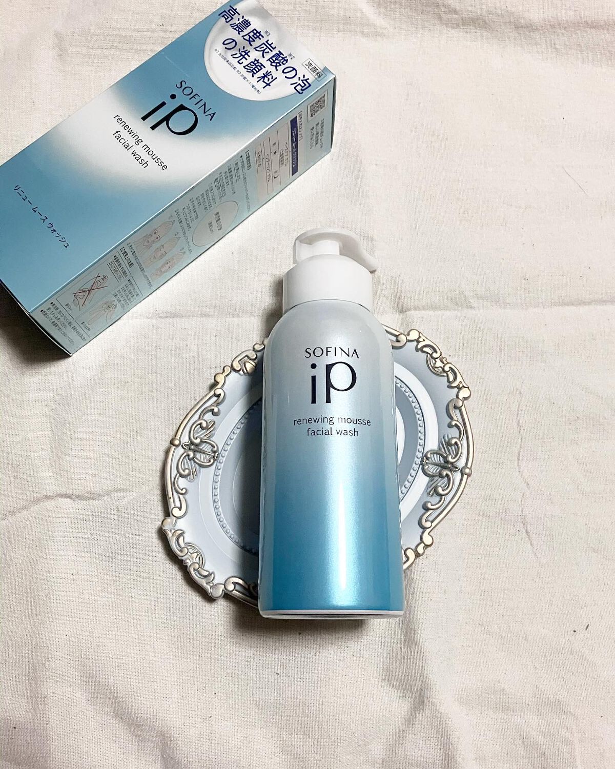 ソフィーナ iP リニュー ムース ウォッシュ/SOFINA iP/泡洗顔を使ったクチコミ(1枚目)
