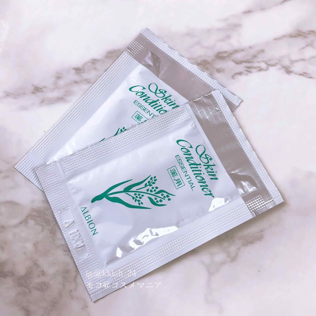 アルビオン 薬用スキンコンディショナー エッセンシャル/ALBION/化粧水を使ったクチコミ(1枚目)