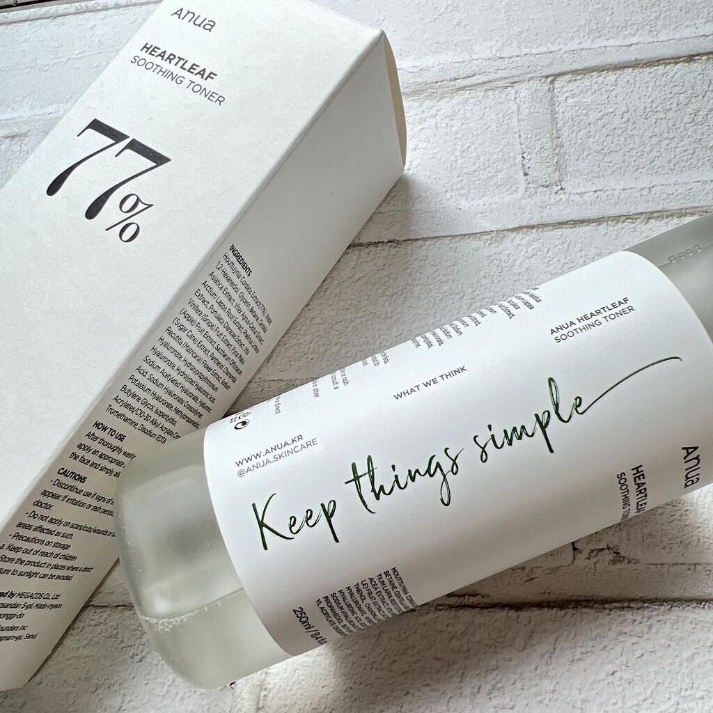 ドクダミ 77 スージングトナー/Anua/化粧水を使ったクチコミ(2枚目)