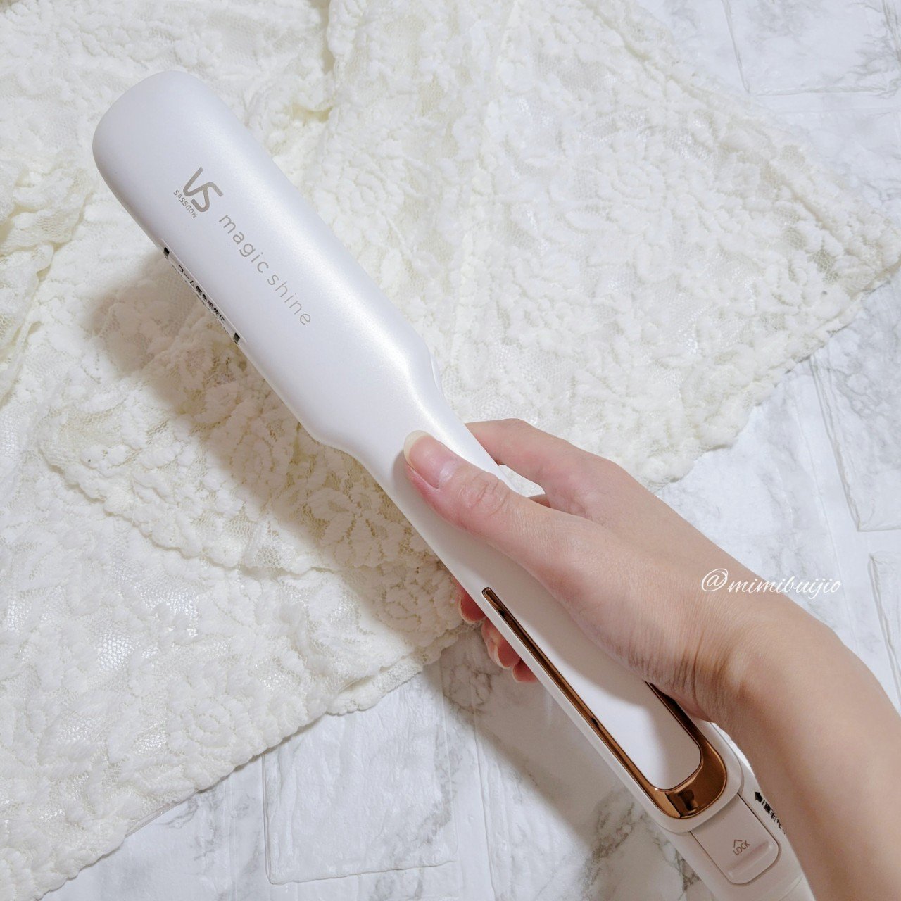 スチームストレートアイロン VSS-9920/WJ/VIDAL SASSOON Magic Shine(ヴィダルサスーン マジックシャイン)/ストレートアイロンを使ったクチコミ（2枚目）