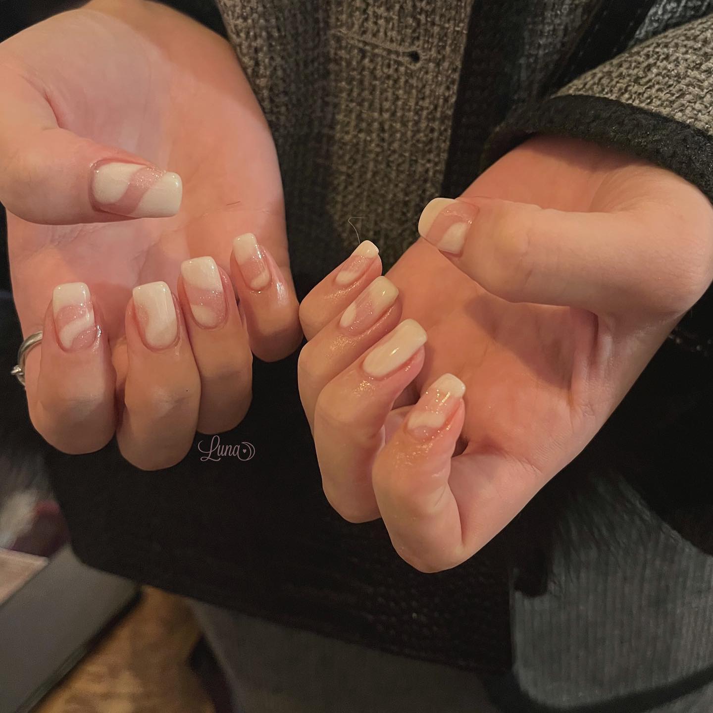 #ジェルネイル,#ワンカラーネイル,#ニュアンスネイル,#うるうるネイル,#ちゅるんネイル,#シンプルネイル,#パーツネイル,#透け感ネイル,#クリアネイル,#ぷっくりネイル,#ちぐはぐネイル,#韓国ネイル,#きらきらネイル,#うるつやネイル,#フレンチガーリーネイル,#ミルクネイル,#うねうねネイル,#ホワイトネイルのネイルデザイン