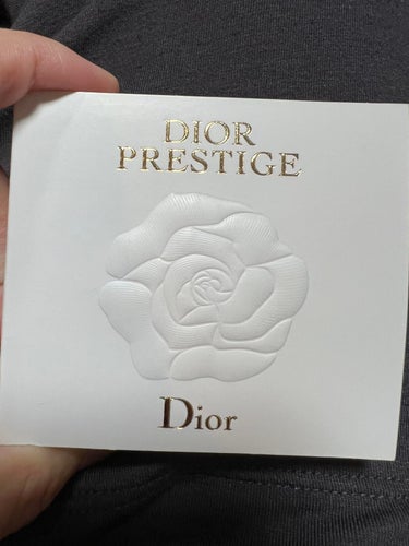 プレステージ マイクロ ユイル ド ローズ セラム/Dior/美容液を使ったクチコミ（1枚目）