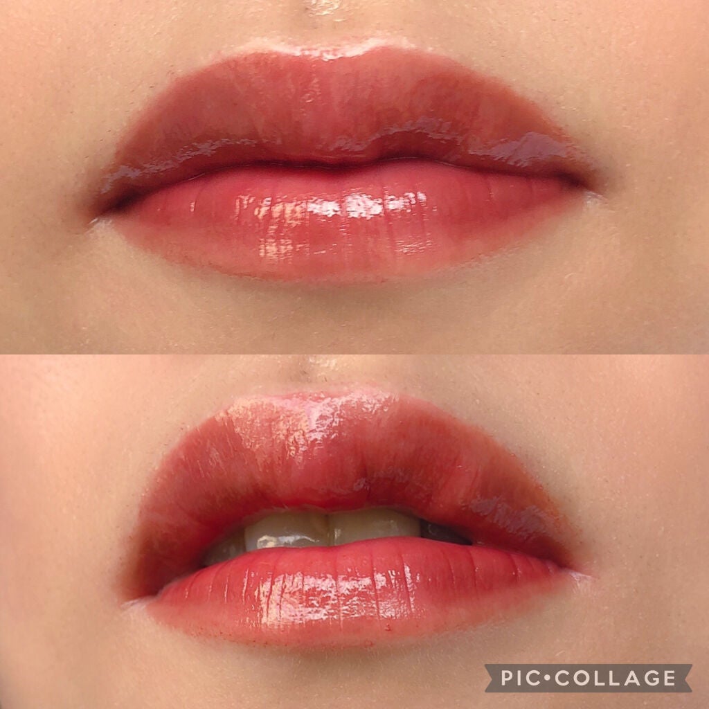 コンフォート リップオイル インテンス/CLARINS/リップグロスを使ったクチコミ(4枚目)