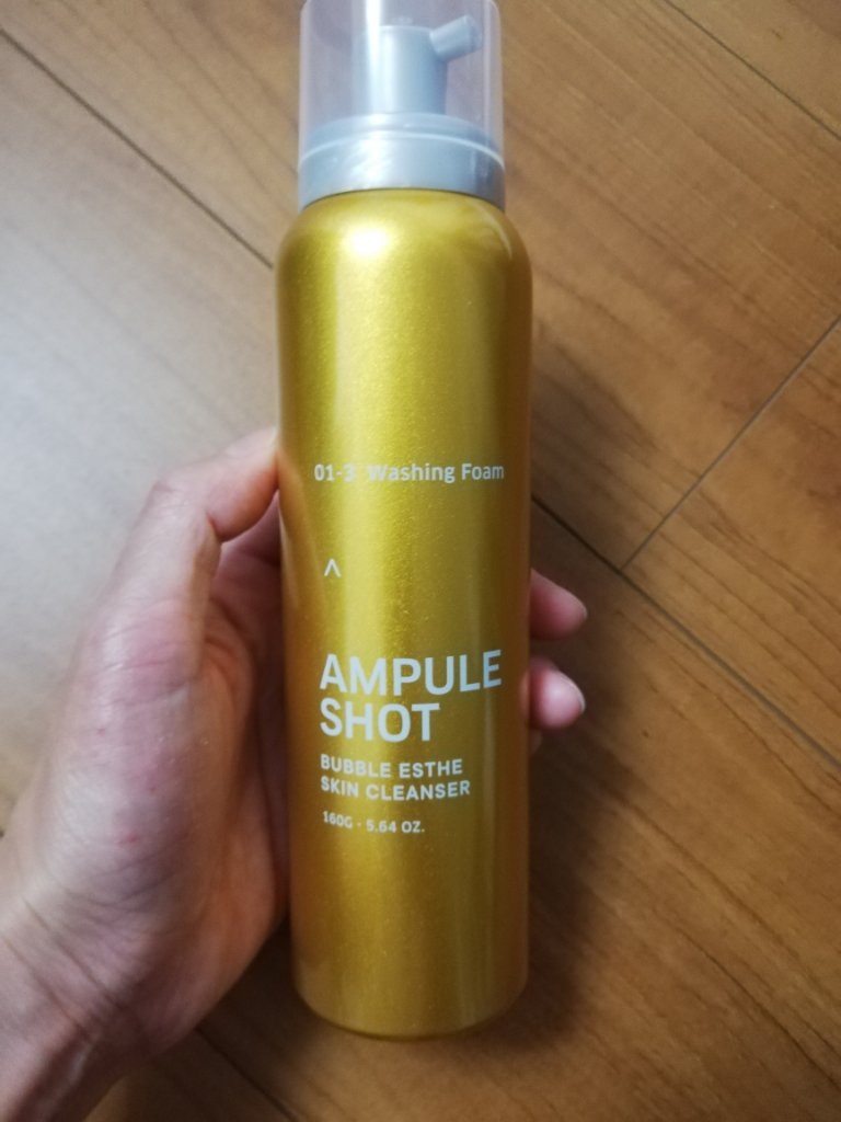 バブルエステ 炭酸洗顔フォーム/AMPULE SHOT/泡洗顔を使ったクチコミ（2枚目）