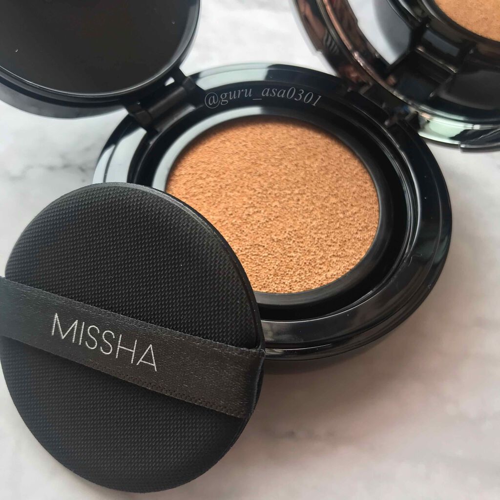 M クッションファンデーション(ネオカバー)/MISSHA/クッションファンデーションを使ったクチコミ(2枚目)