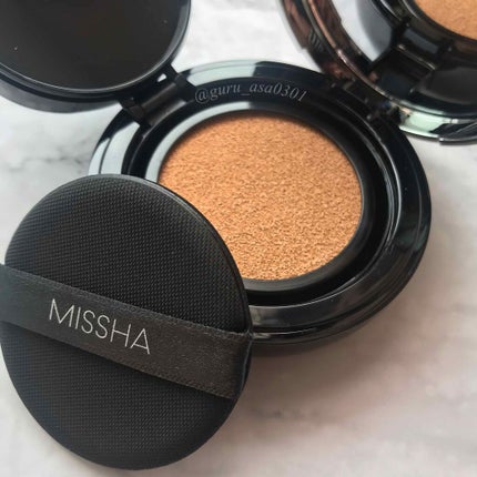M クッションファンデーション(ネオカバー)/MISSHA/クッションファンデーションを使ったクチコミ(2枚目)