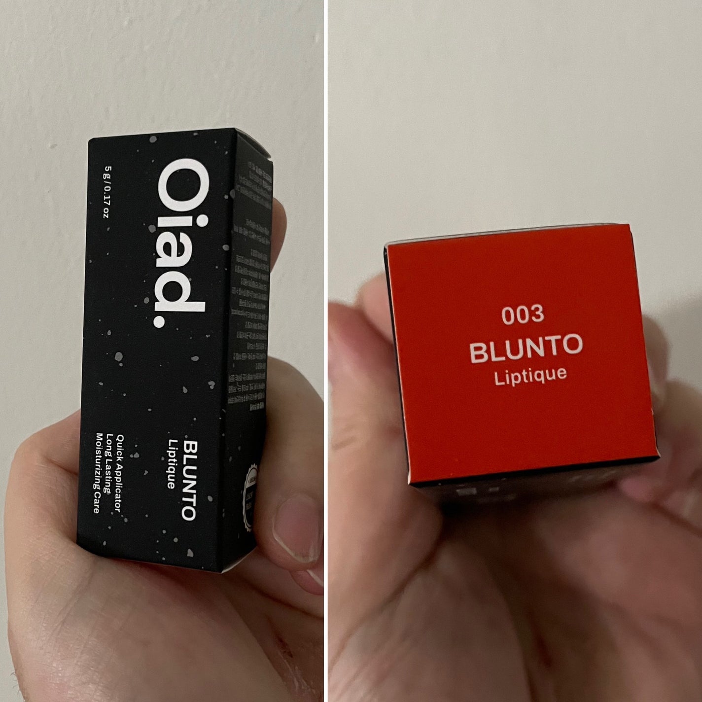 リップティーク/oiad/口紅を使ったクチコミ(2枚目)