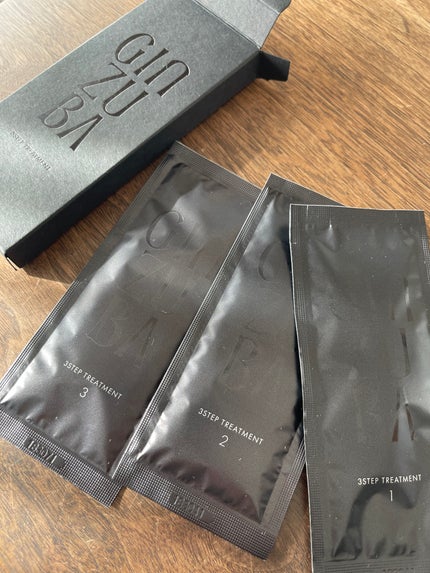3ステップトリートメント/GINZUBA/ヘアマスク・ヘアパックを使ったクチコミ(1枚目)