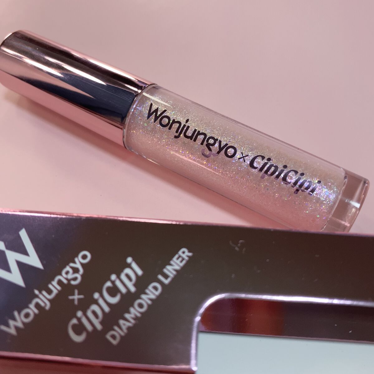 ウォンジョンヨ ダイヤモンドライナー/Wonjungyo/リキッドアイシャドウを使ったクチコミ(5枚目)