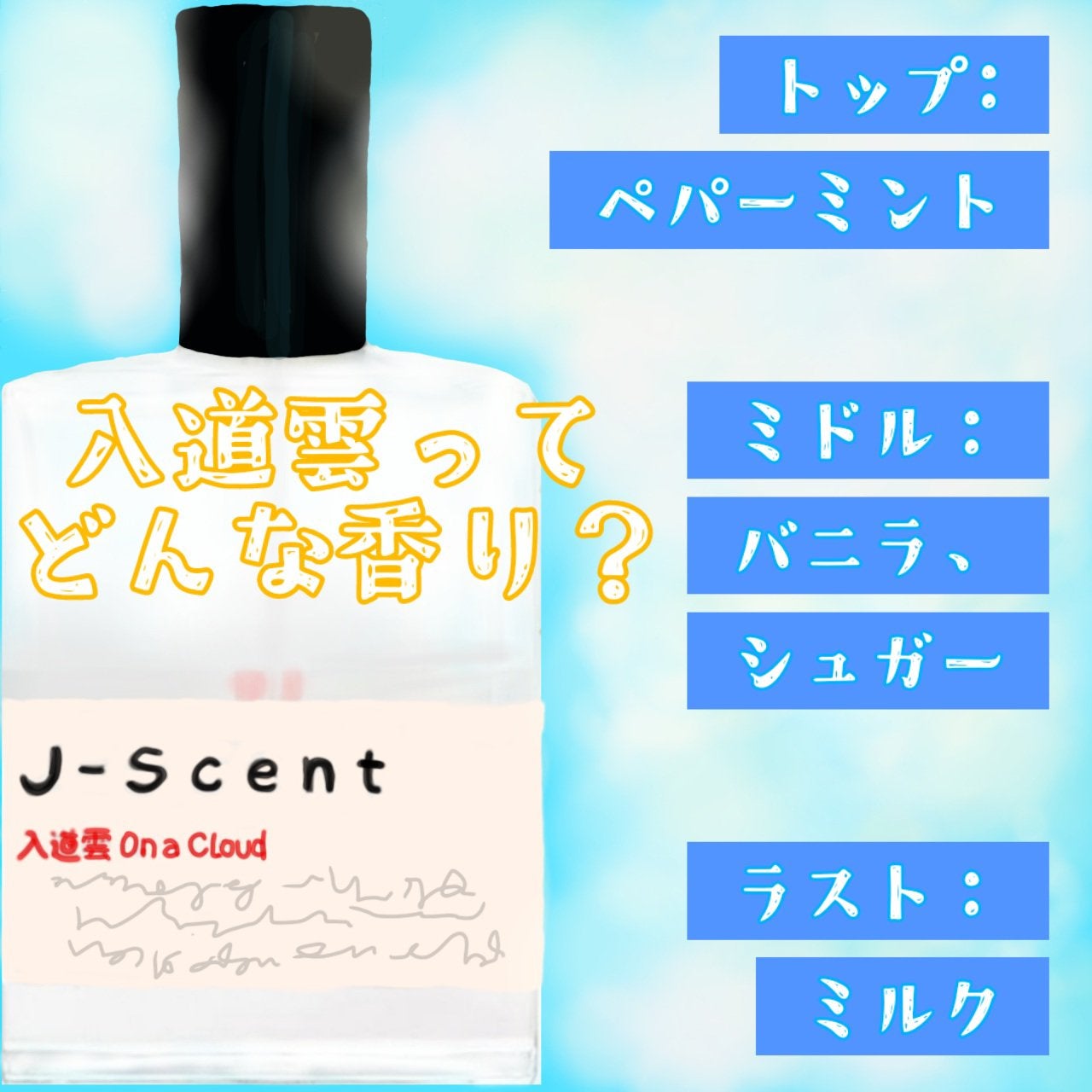 J-Scentフレグランスコレクション 入道雲 オードパルファン/J-Scent/香水(レディース)を使ったクチコミ(2枚目)