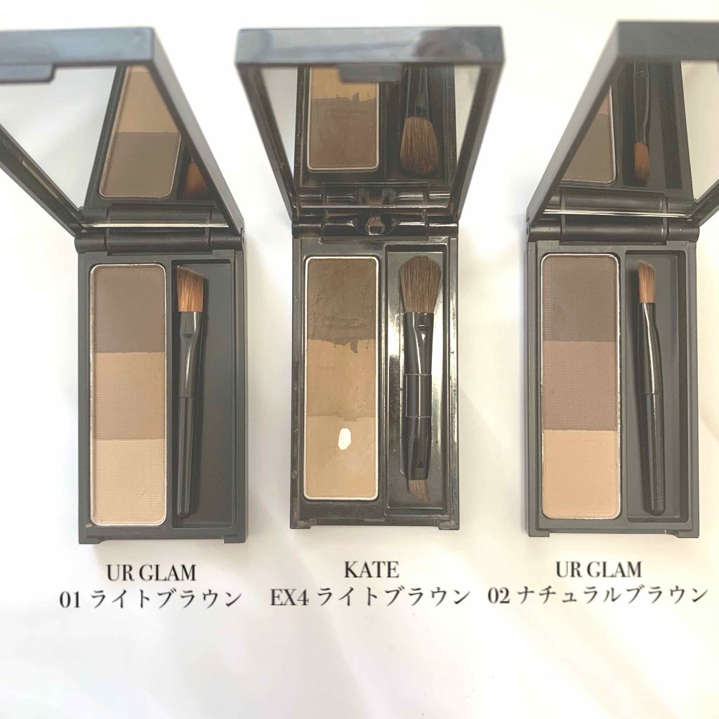 UR GLAM　EYEBROW POWDER/U R GLAM/パウダーアイブロウを使ったクチコミ（2枚目）
