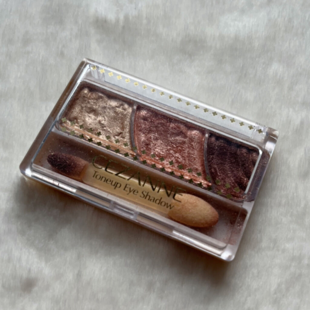 トーンアップアイシャドウ/CEZANNE/アイシャドウパレットを使ったクチコミ（2枚目）