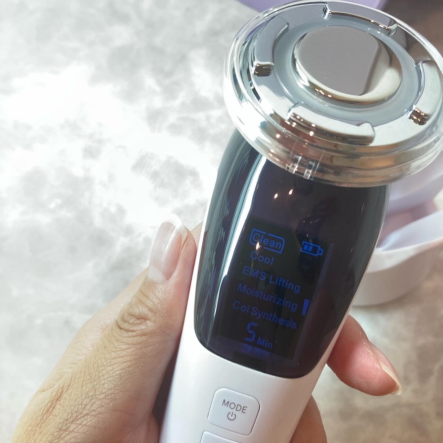 多機能温冷美顔器/ANLAN/美顔器・マッサージを使ったクチコミ（2枚目）