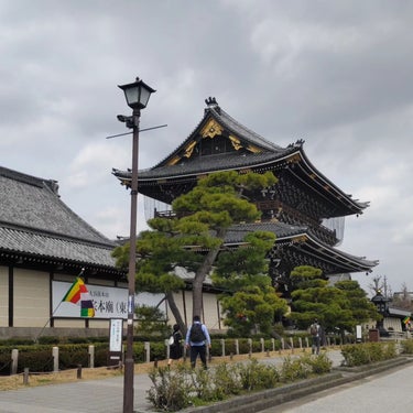 ひろちゃん on LIPS 「東本願寺今回の旅京都の街を観光しながら落ち着いた所最後の日にな..」（4枚目）