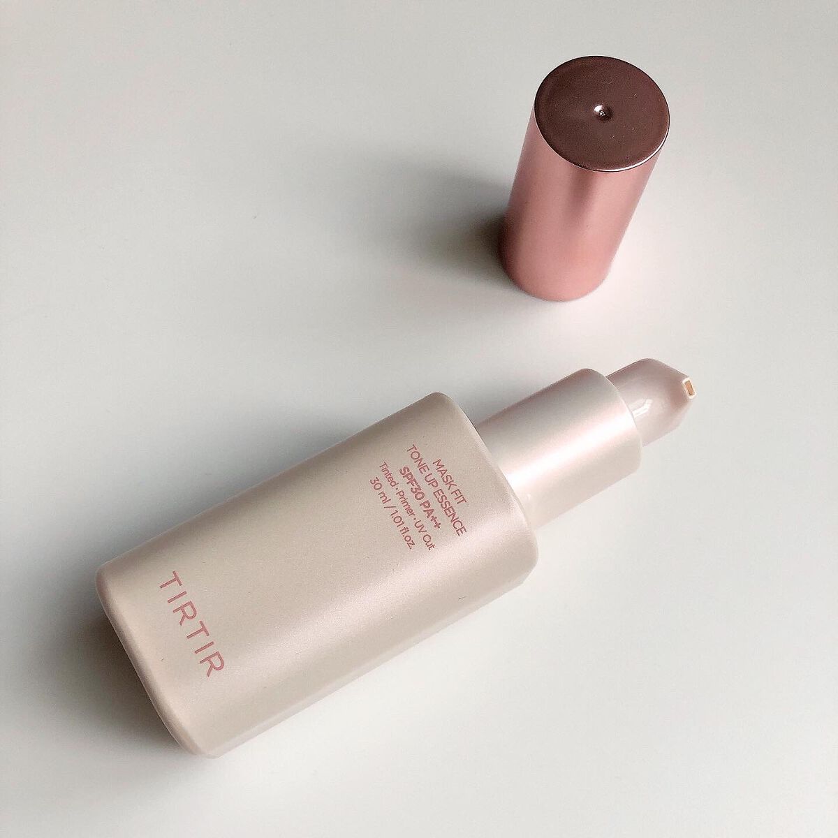 マスクフィットトーンアップエッセンス/TIRTIR(ティルティル)/化粧下地を使ったクチコミ(4枚目)