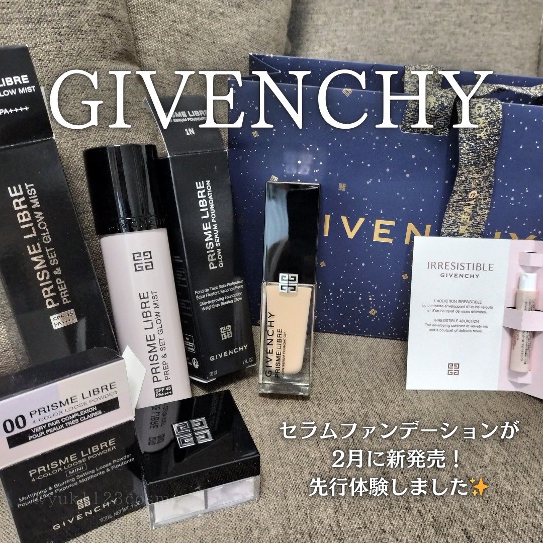 プリズム・リーブル・トラベル No. 00 オパルセント・チュール/GIVENCHY/ルースパウダーを使ったクチコミ（1枚目）
