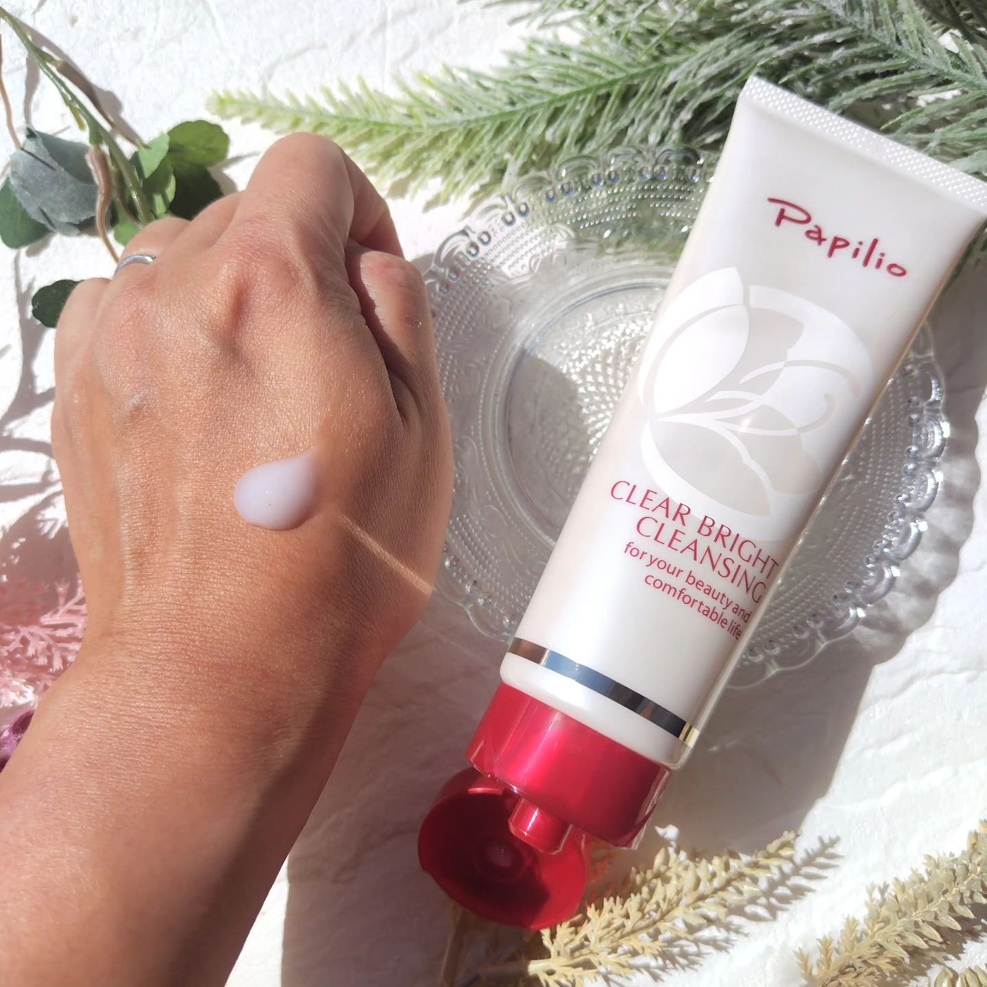 クリアブライトクレンジング/Papilio/ミルククレンジングを使ったクチコミ（2枚目）