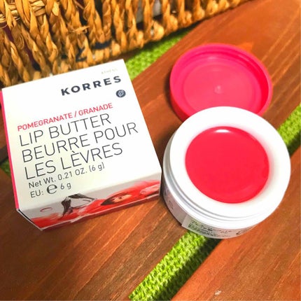 ポメグラネイト リップバター/KORRES/リップケアを使ったクチコミ(2枚目)