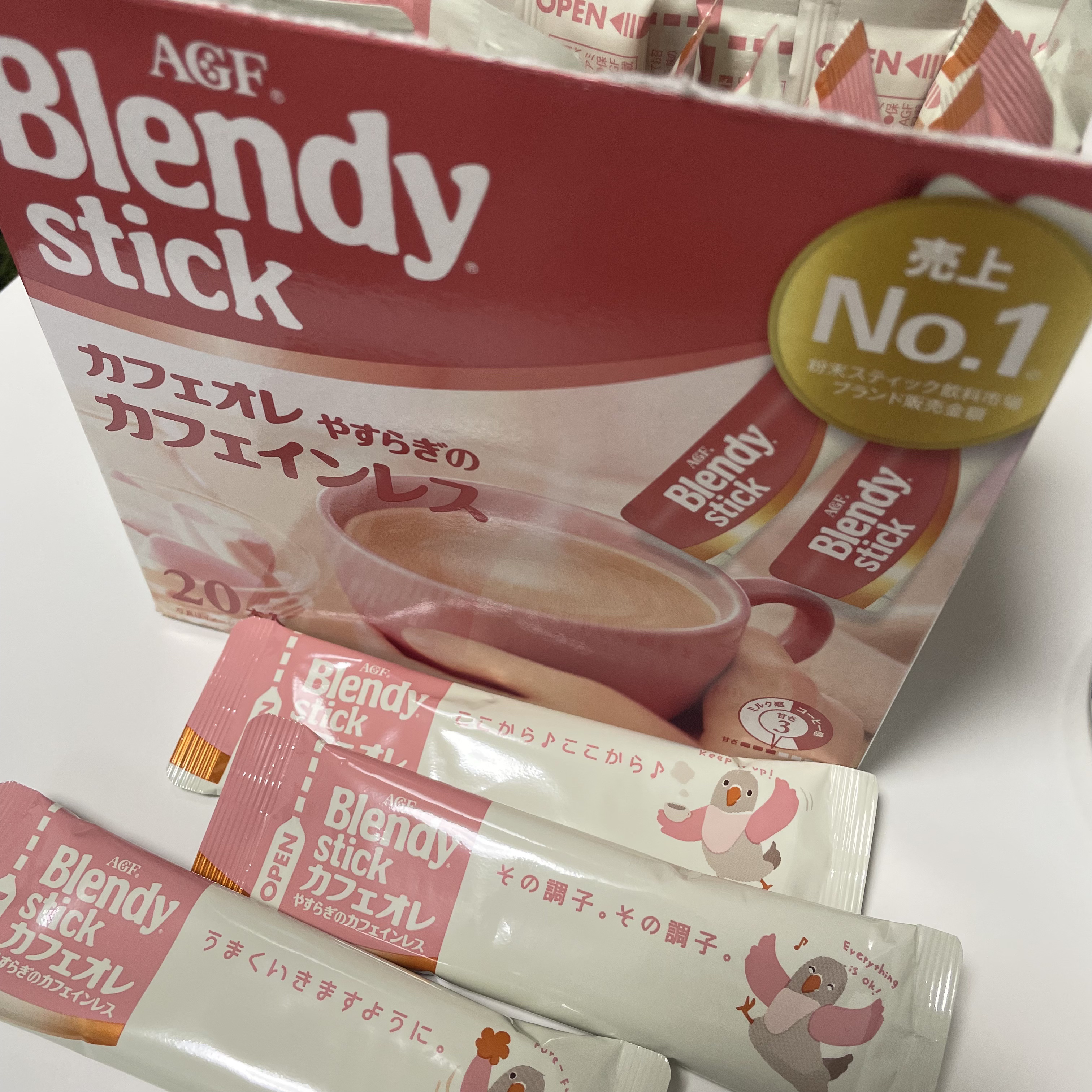 やすらぎのカフェインレス/ブレンディ/ドリンクを使ったクチコミ（1枚目）