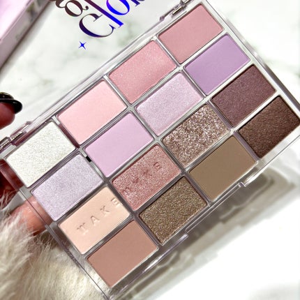 ソフトブラーリングアイパレット/wakemake/アイシャドウパレットを使ったクチコミ(2枚目)